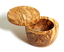 Load image into Gallery viewer, Olive Wood Salt Cellar
