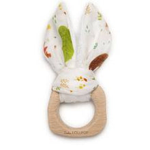 Load image into Gallery viewer, Bunny Ear Teething Ring
