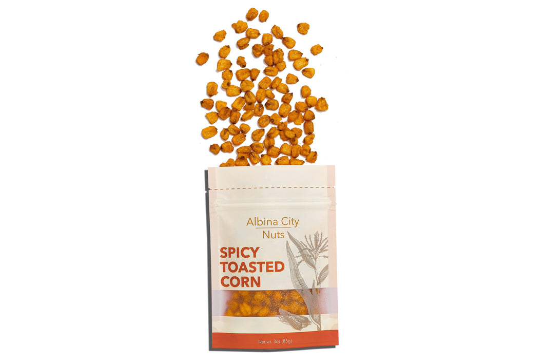 Spicy Toasted Corn