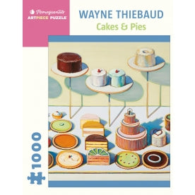 Wayne Theibaud: Cakes and Pies Puzzle