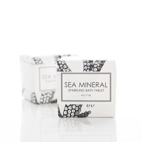 Sea Mineral Sparkling Bath Tablets