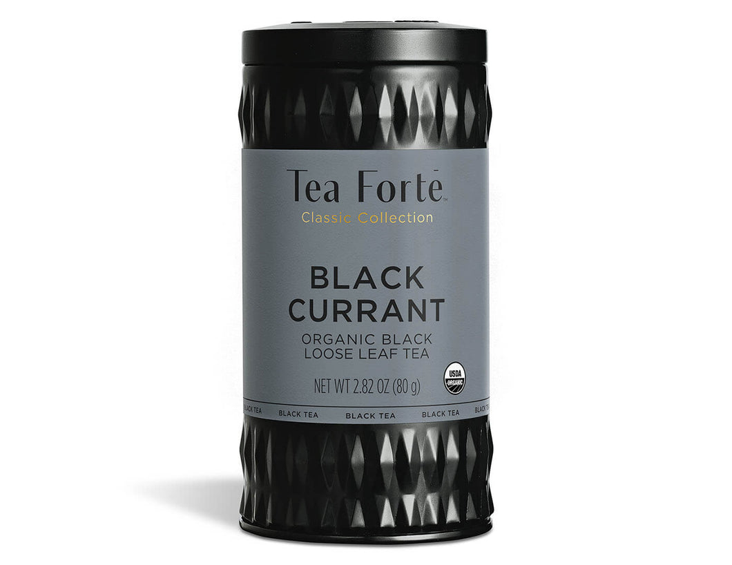 Tea Forte- black currant loose leaf tea