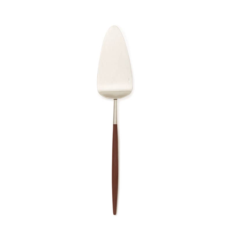 Lolo Pastry Server, Brushed Brown